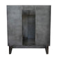 Bellaterra Home 31" Silvery Brown Single Sink Bathroom Vanity with Black Galaxy Top and Oval Sink, Urban Collection