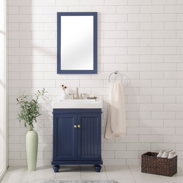 Legion Furniture 24 Blue Single Sink Bathroom Vanity