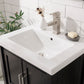 Legion Furniture 24" KD Espresso Single Sink Bathroom Vanity