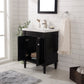 Legion Furniture 24" Espresso Single Sink Bathroom Vanity