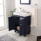 Legion Furniture 24" Blue Single Sink Bathroom Vanity